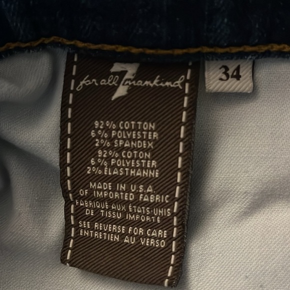 7 for All Man Kind Austyn Denim Shorts - Picture 4 of 4